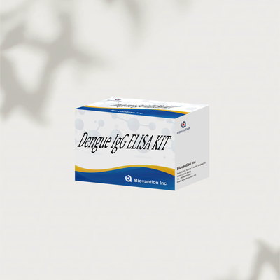 Kit de testes de ELISA IgG 96T para detecção quantitativa de anticorpos IgG contra o vírus da dengue